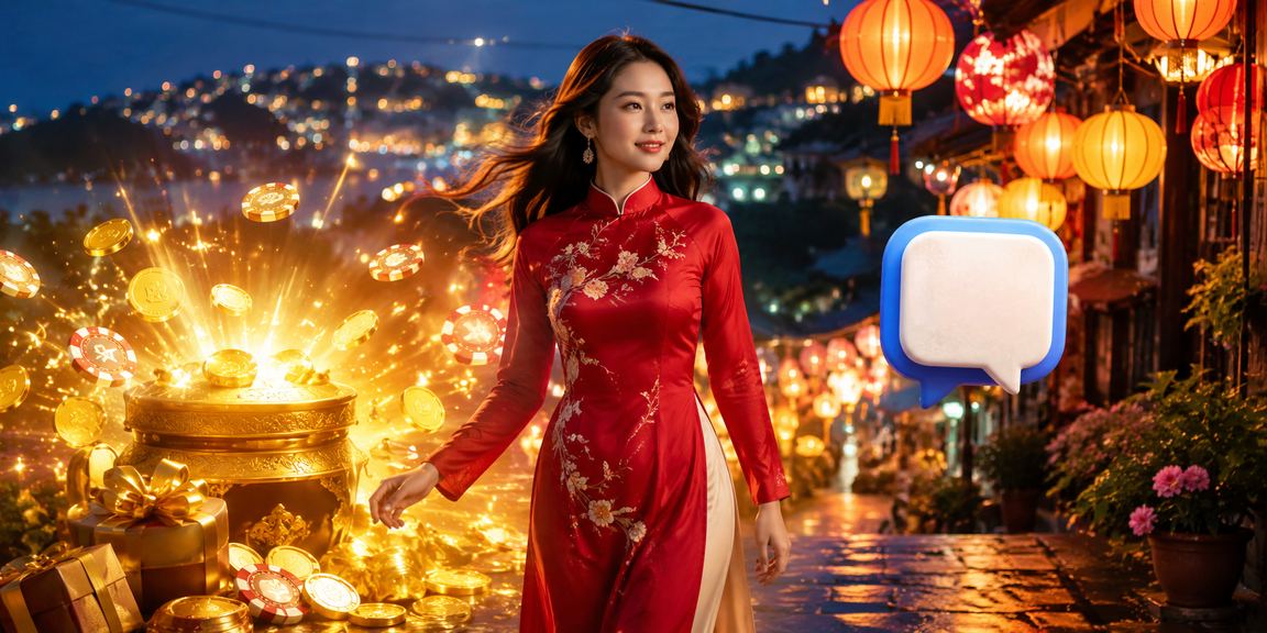 Thiếu nữ Đà Lạt mặc áo dài trong không gian lễ hội VIP và nhận thưởng đặc biệt