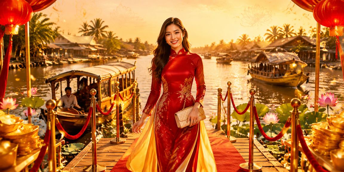 Không khí lễ hội Tết tại vùng Mekong với các hoạt động cá cược giải trí truyền thống