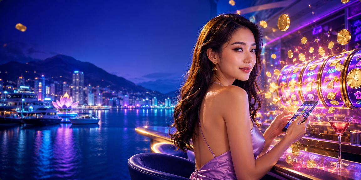 Không gian giải trí neon tại Nha Trang gợi cảm giác hào hứng của trò chơi slot về đêm